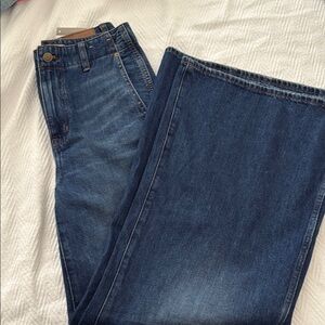 Madewell Wide Sweep Trouser Denim Jeans